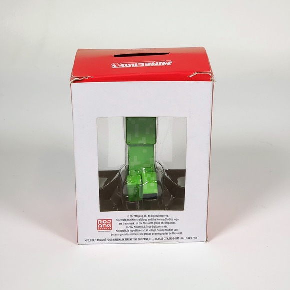 2022 Minecraft Creeper Hallmark Ornament Walmart Exclusive New Same Day Shipping - Picture 3 of 5